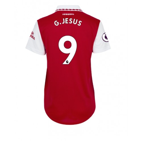 Dres Arsenal Gabriel Jesus #9 Domaci za Žensko 2022-23 Kratak Rukav